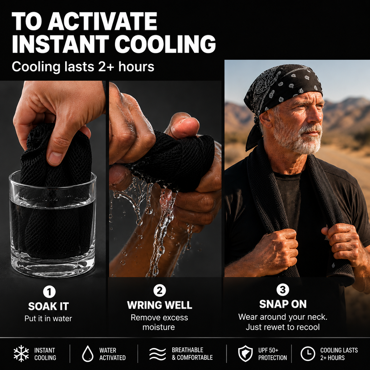 Graxon Cooling Towels