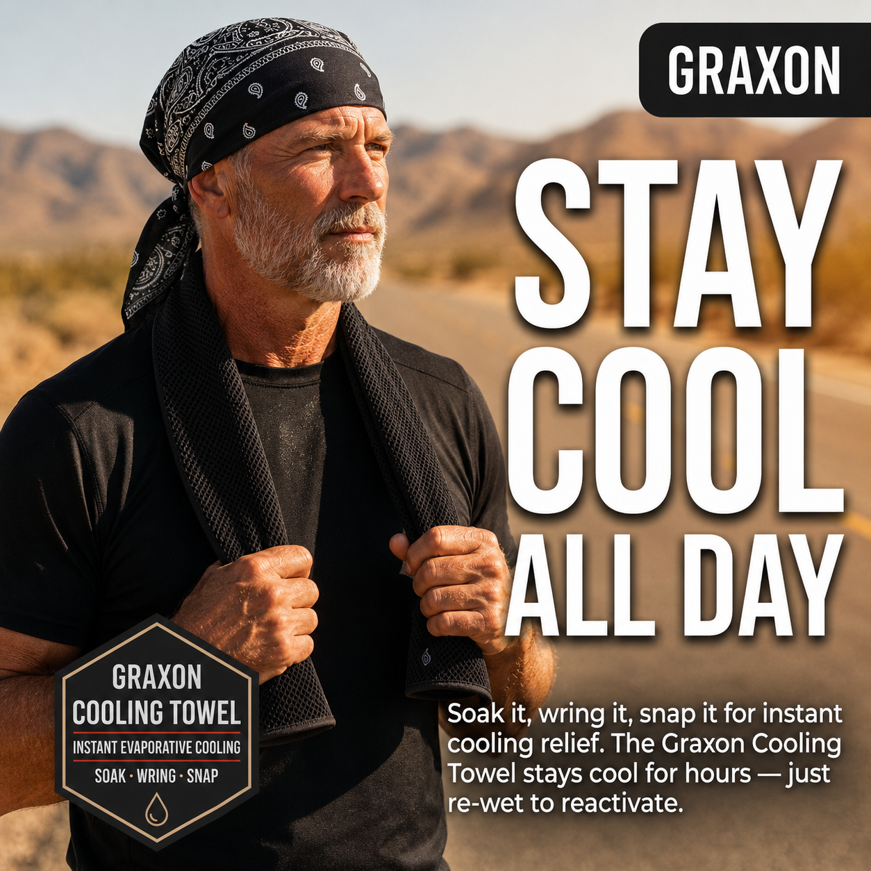 Graxon Cooling Towels