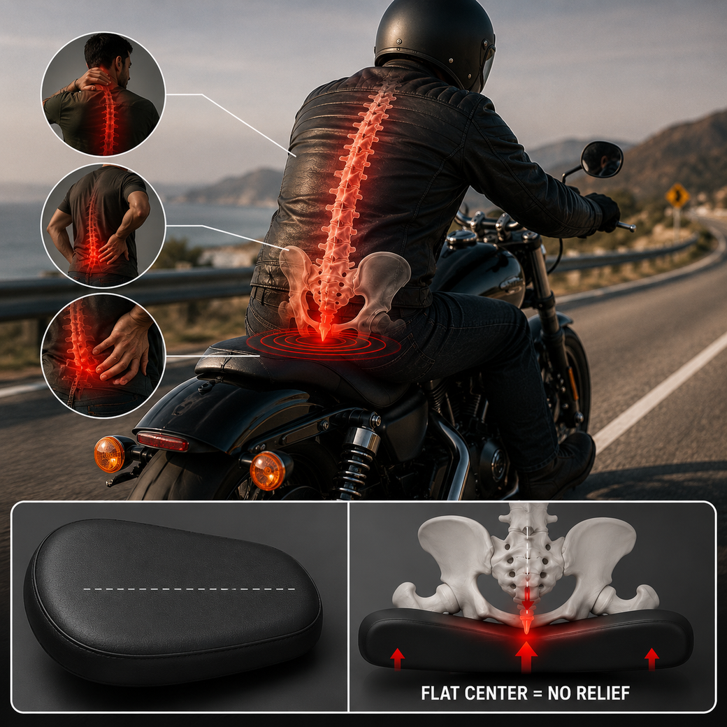 It Gives Your Tailbone Nowhere to Go