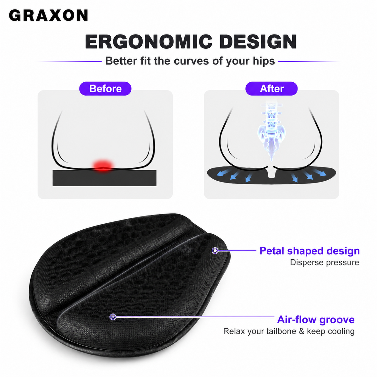 GRAXON Rider Cushion